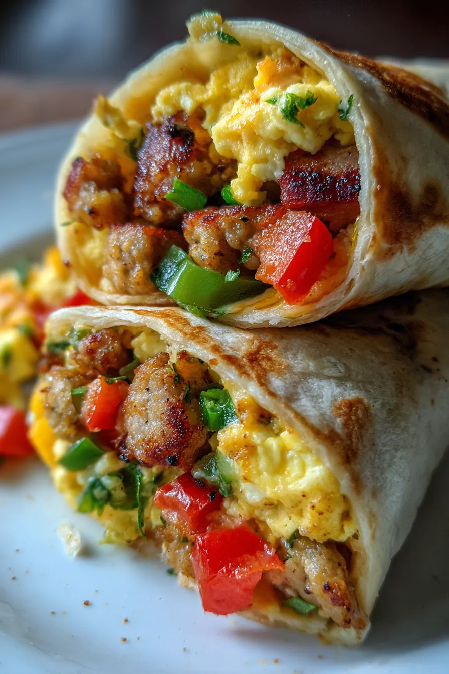 Breakfast Burritos-scrambled-eggs-cheese-close-up