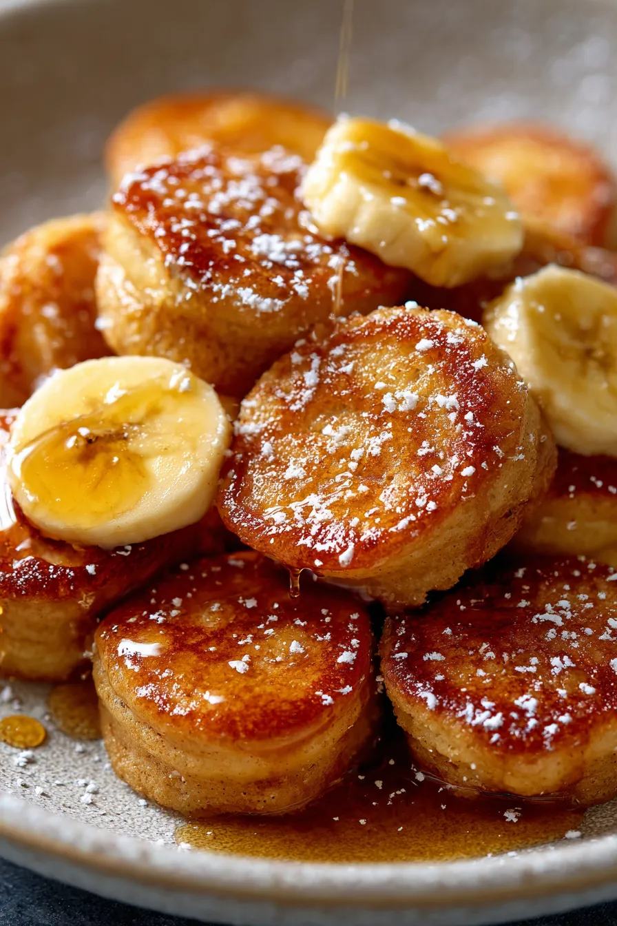 Easy Banana Pancake Bites-ingredients-prep