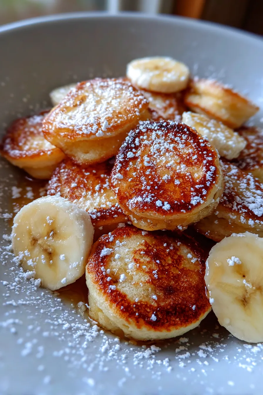 Easy Banana Pancake Bites-serving-board