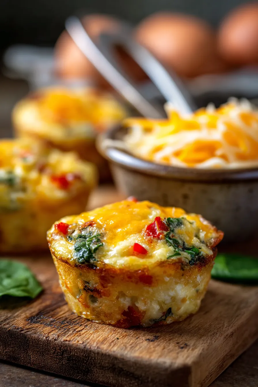 egg-muffins-fluffy-texture-spinach
