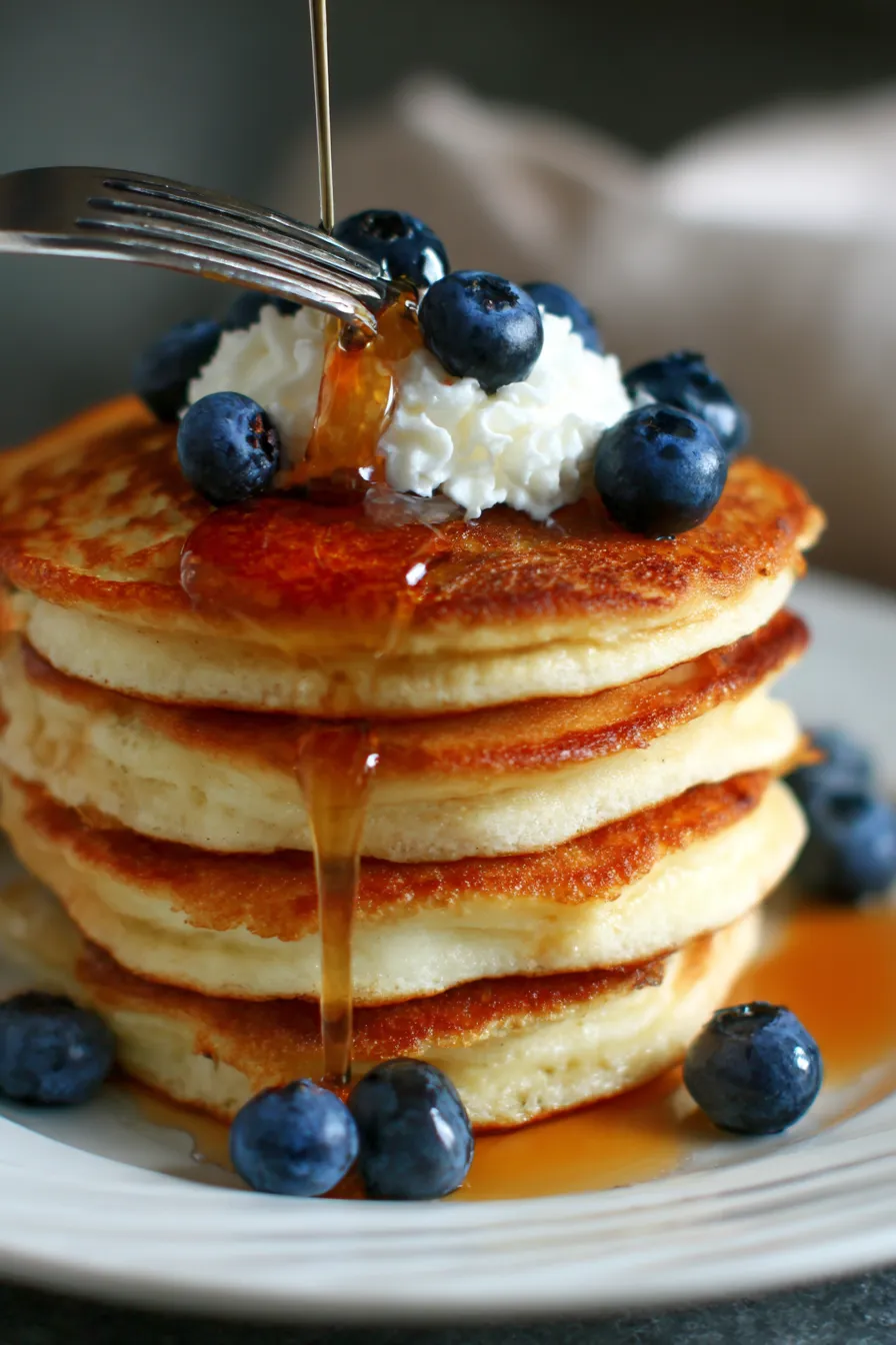 Fluffy Pancakes Everyone in the Family Loves-batter-closeup