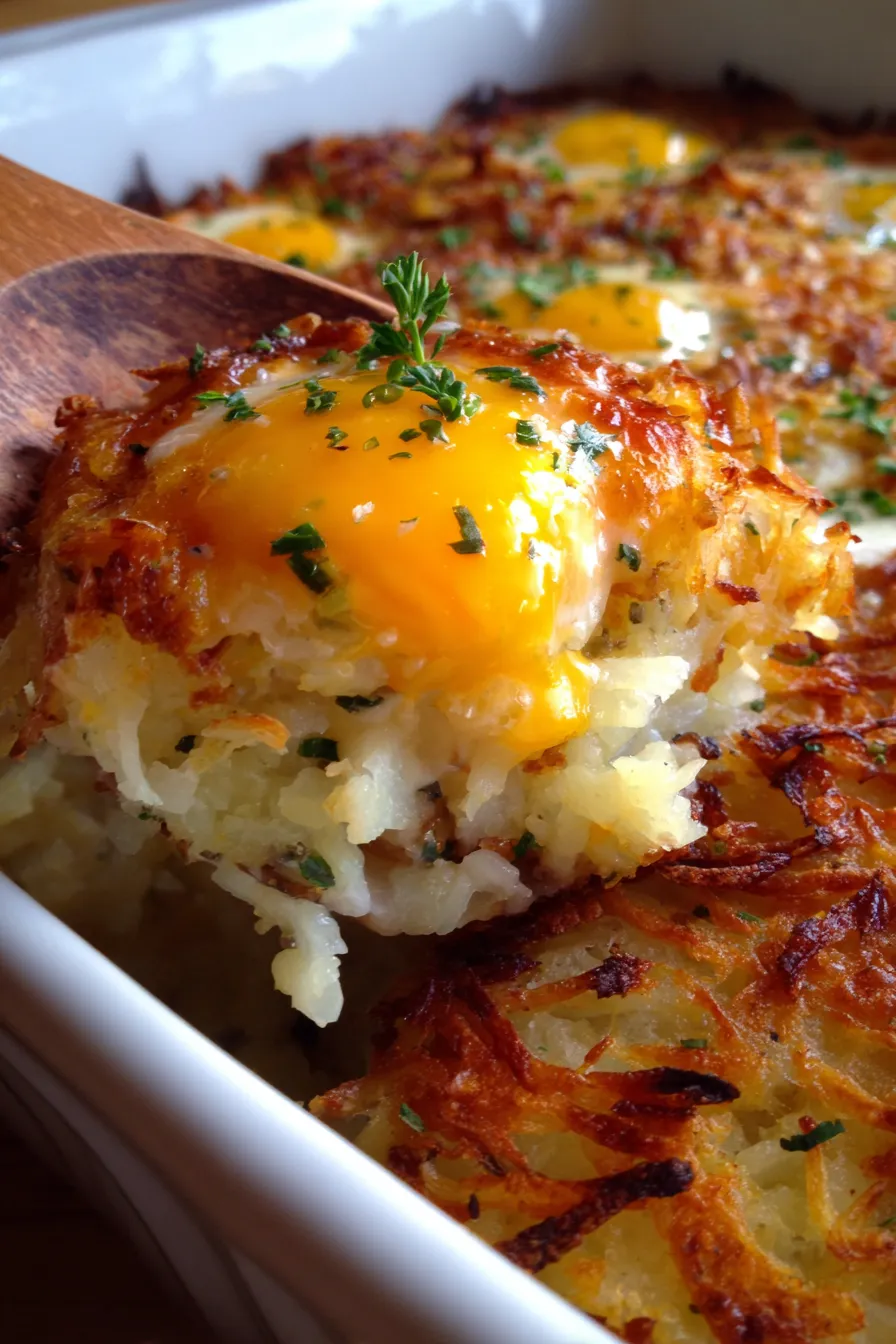hash brown casserole-ingredients-rustic wood