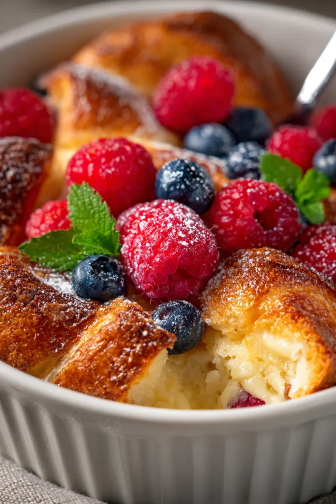 Heavenly Overnight Croissant Breakfast Casserole - Brunch Favorite [ULTRA-PRO]