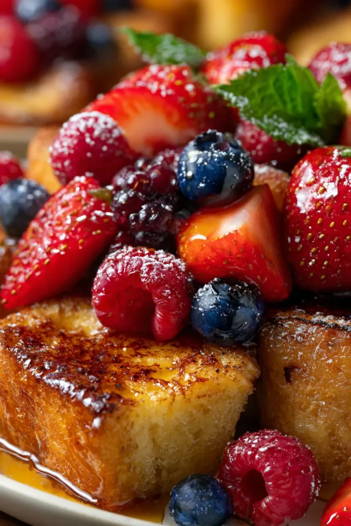 Overnight French Toast Casserole with Berries | Easy Brunch [ULTRA-PRO]