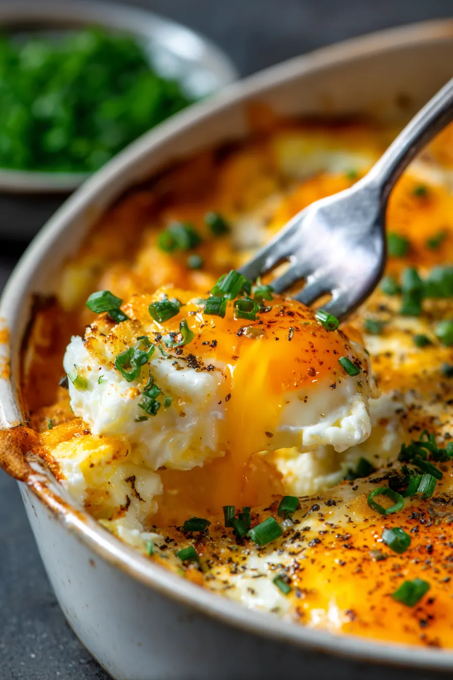 Baked Cottage Cheese Eggs-meal prep-portions