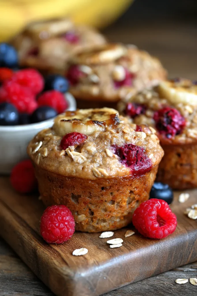 Simple Banana Oat Breakfast Muffins: Healthy & Easy Recipe