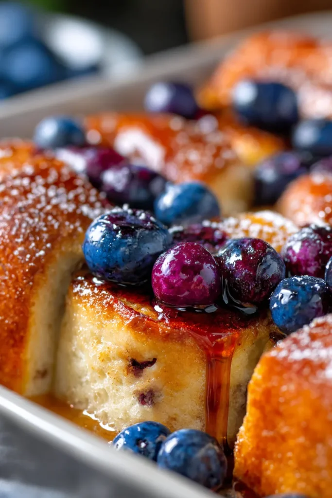 Overnight Blueberry French Toast Casserole - Easy Recipe! [ULTRA-PRO]