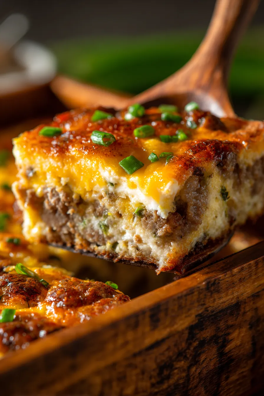 Breakfast Casserole oven baked dish