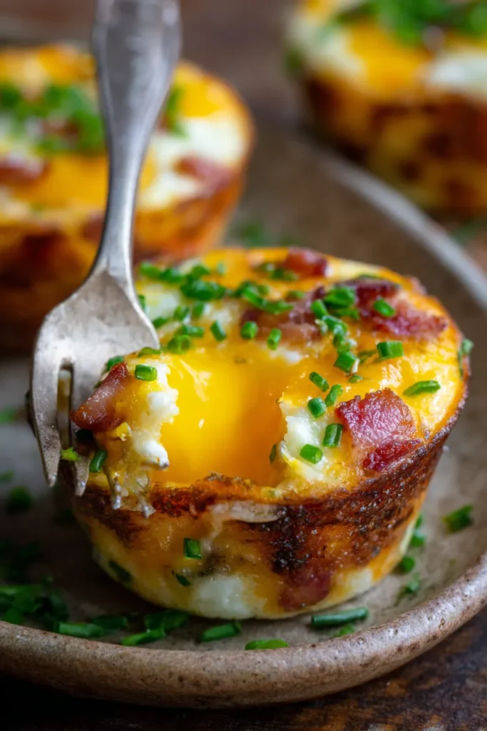 Breakfast Egg Cups with Bacon | Easy Meal Prep Recipe