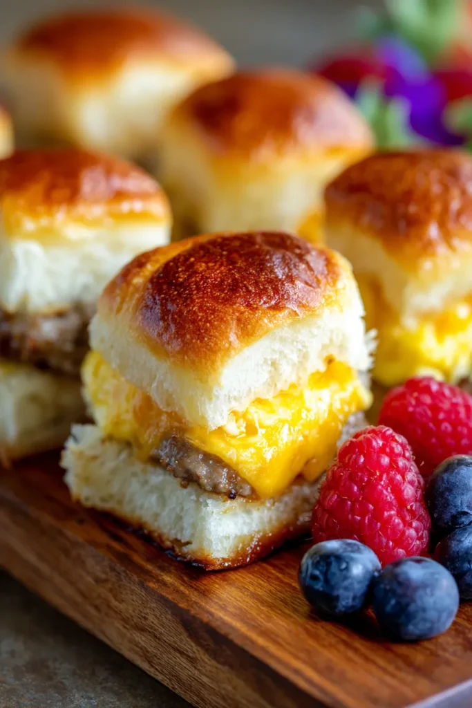 Easy Breakfast Sliders for Busy Mornings | Quick Make-Ahead Recipe