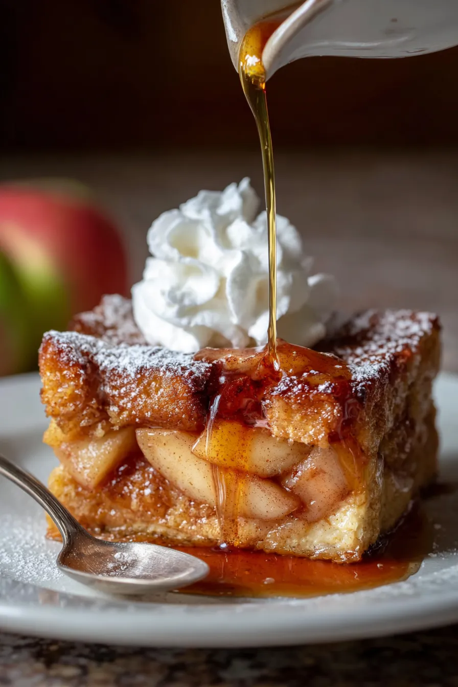 Cinnamon Apple French Toast Casserole-brunch-spread