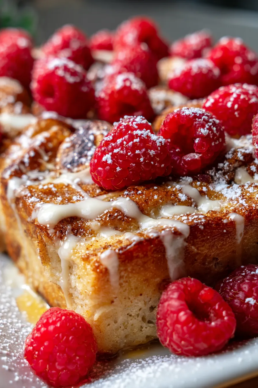 Cinnamon Roll French Toast Casserole-ingredients-arrangement