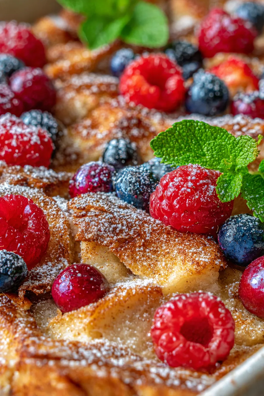 Croissant French Toast Bake texture