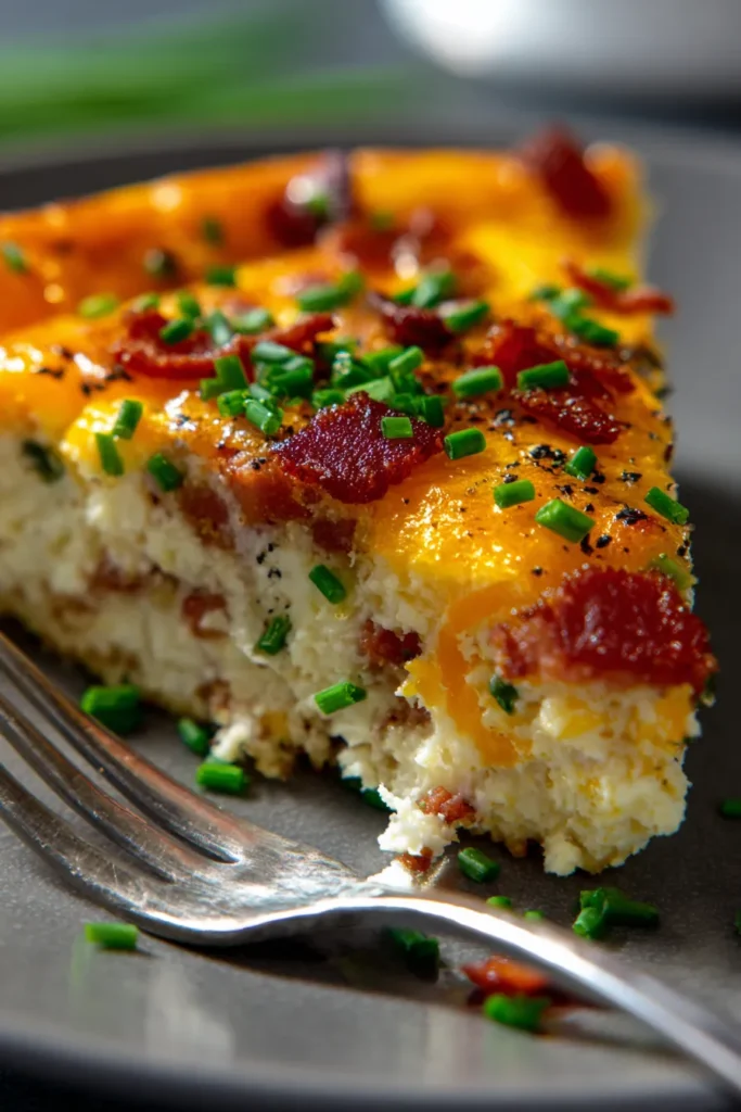 Easy Crustless Bacon & Cheese Quiche | Low-Carb & Keto-Friendly [ULTRA-PRO]