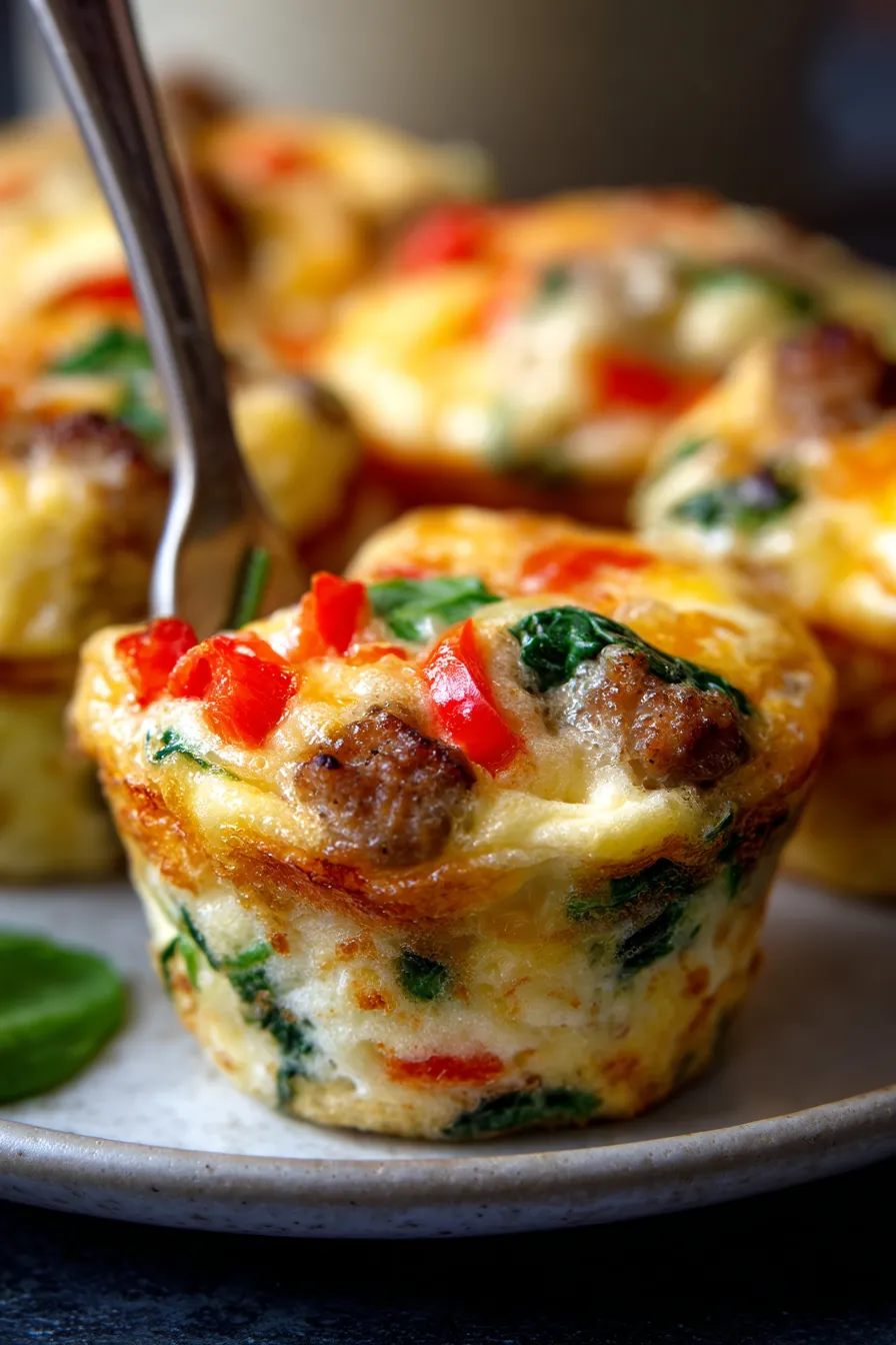 Easy Breakfast Egg Muffins for the Whole Family-in-muffin-tin