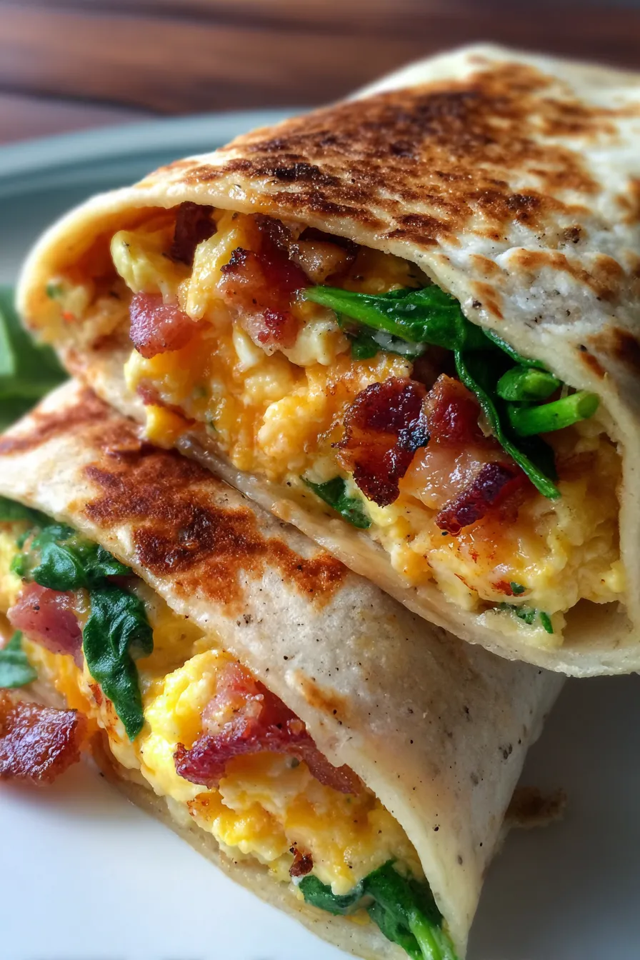 Easy Breakfast Sandwich Wraps-ingredients-display