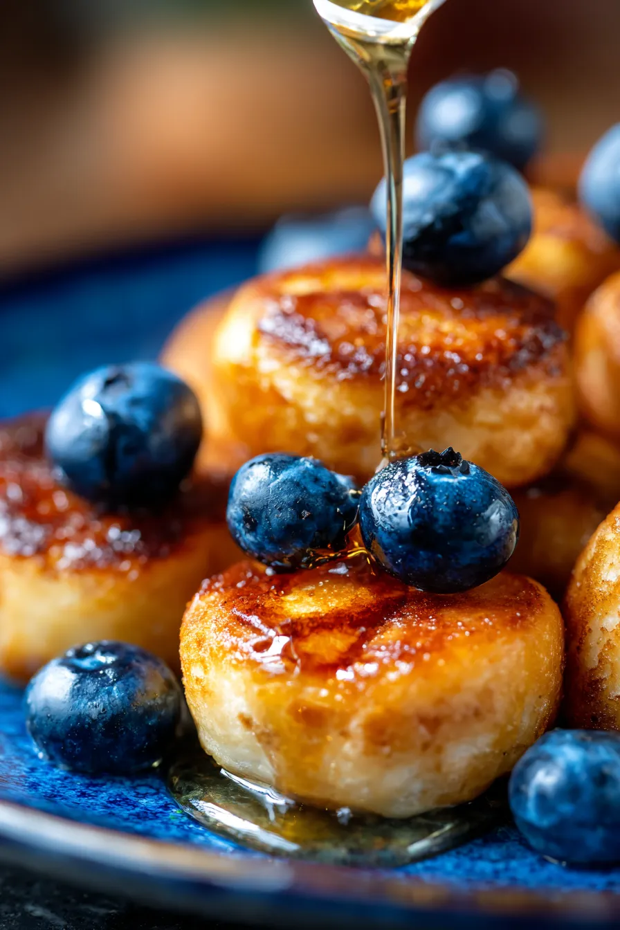 fluffy pancake mini muffins