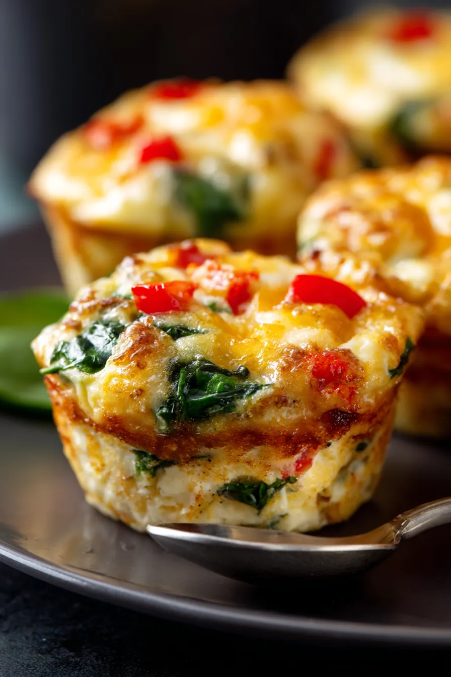 High-Protein Egg Muffins-baked-golden brown