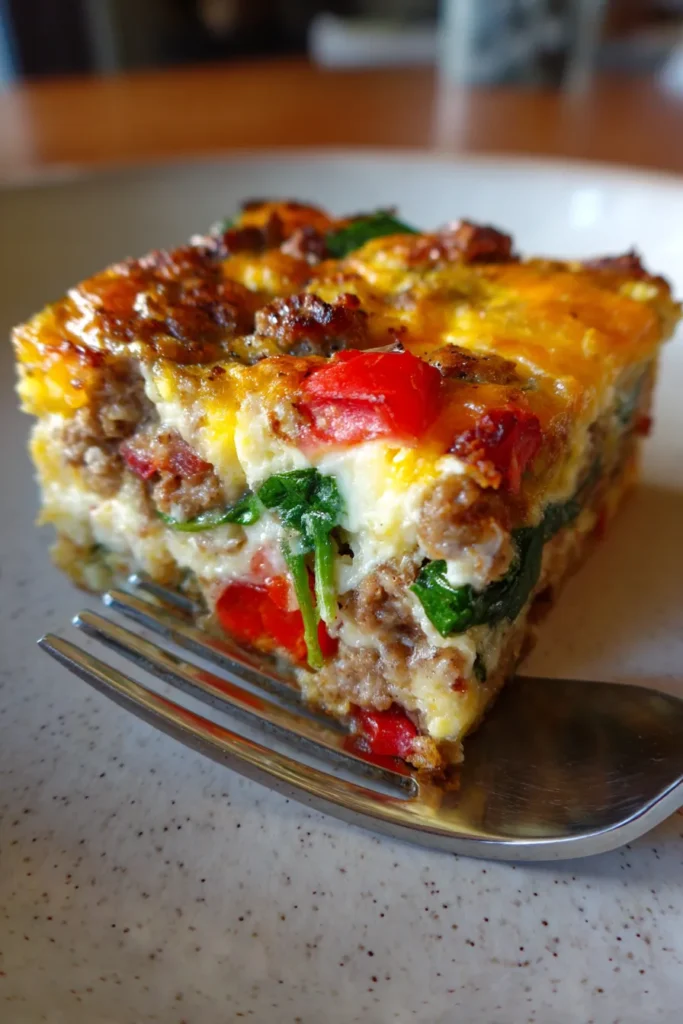 Easy Make Ahead Breakfast Egg Casserole - Perfect Brunch! [ULTRA-PRO]