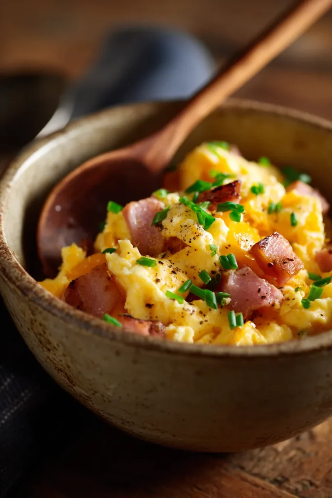 Fluffy Microwave Scrambled Egg Breakfast Bowl - Quick & Easy! [ULTRA-PRO]
