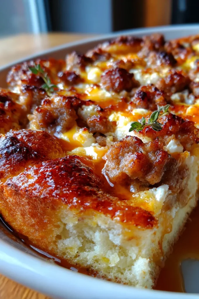 Overnight Sausage Pancake Casserole - Easy Make-Ahead Brunch [ULTRA-PRO]