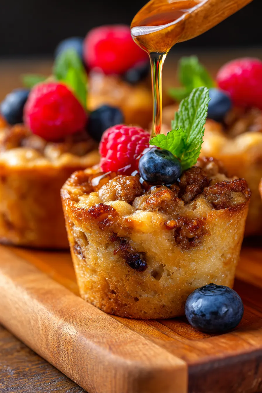 Sausage Pancake Muffins-texture-cut-open-closeup