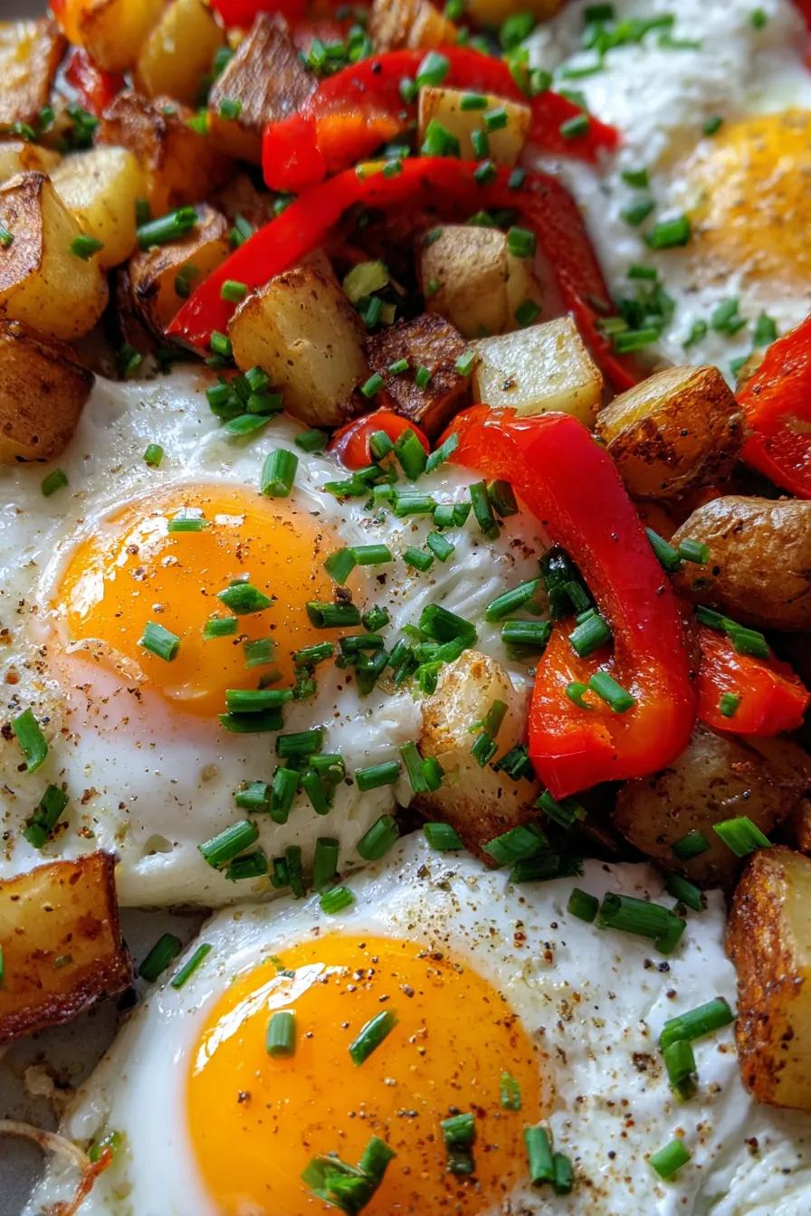 Sheet Pan Brunch Eggs with Potatoes-ingredients-fresh