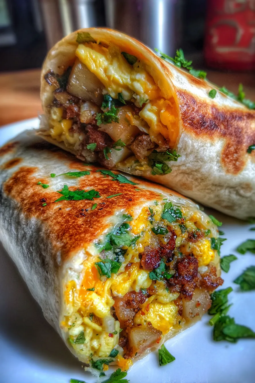 Simple Breakfast Burritos the Family Will Love-freezer-wrapped