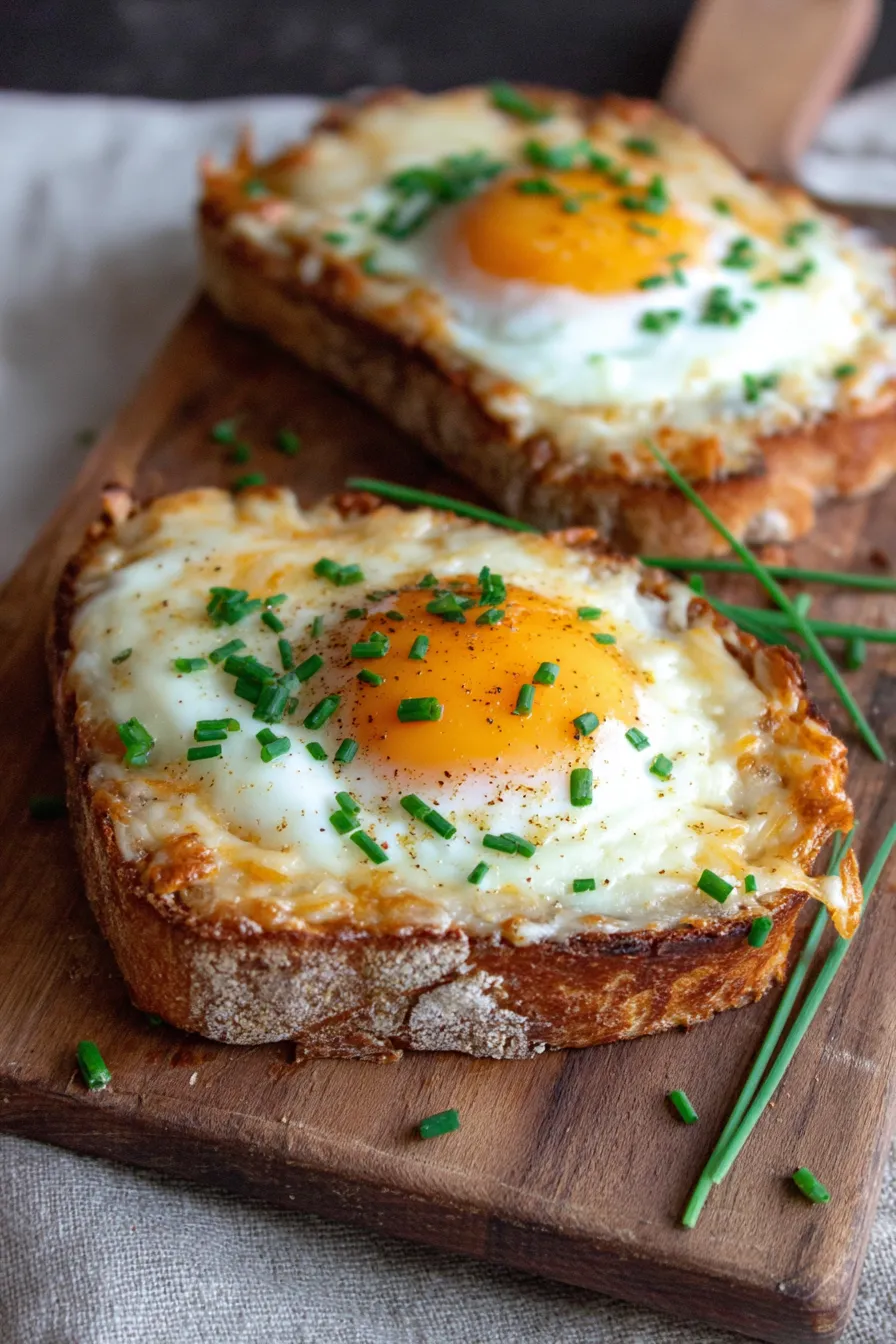 Simple Egg Toast-stack-crispy-texture