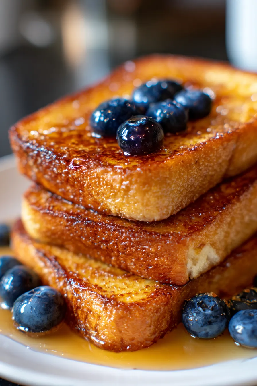 Simple French Toast Recipe-custardy-texture