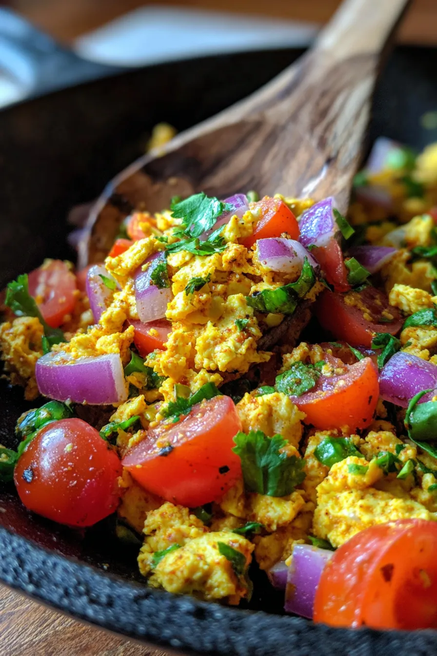 10-Minute Masala Scramble-serving-suggestion