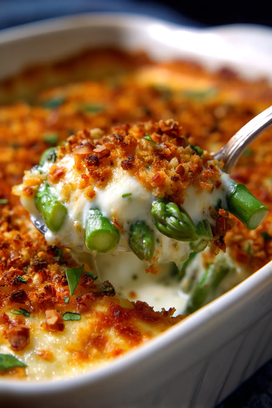 Asparagus Casserole-ingredients-fresh