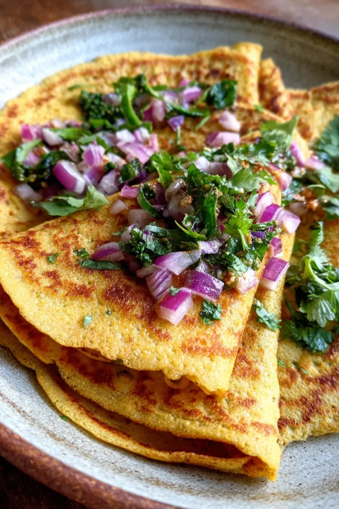 Quick Besan Chilla: Easy, Healthy Indian Breakfast Recipe!