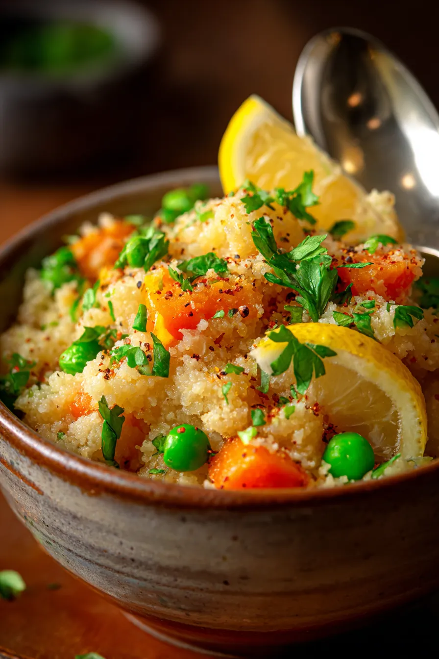 Breakfast Casserole-garnished-spoon