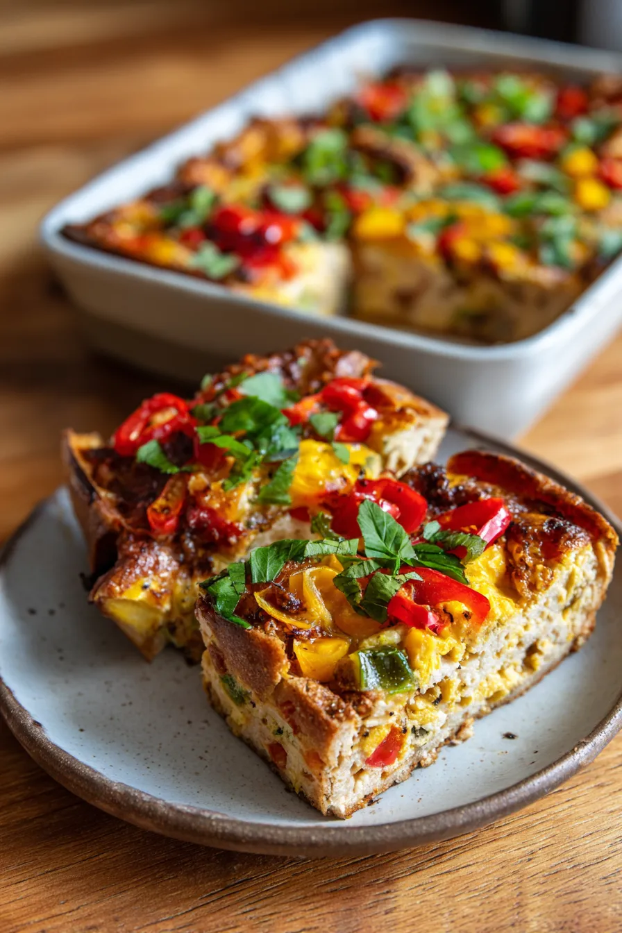 Breakfast Spread - assorted toppings - warm light