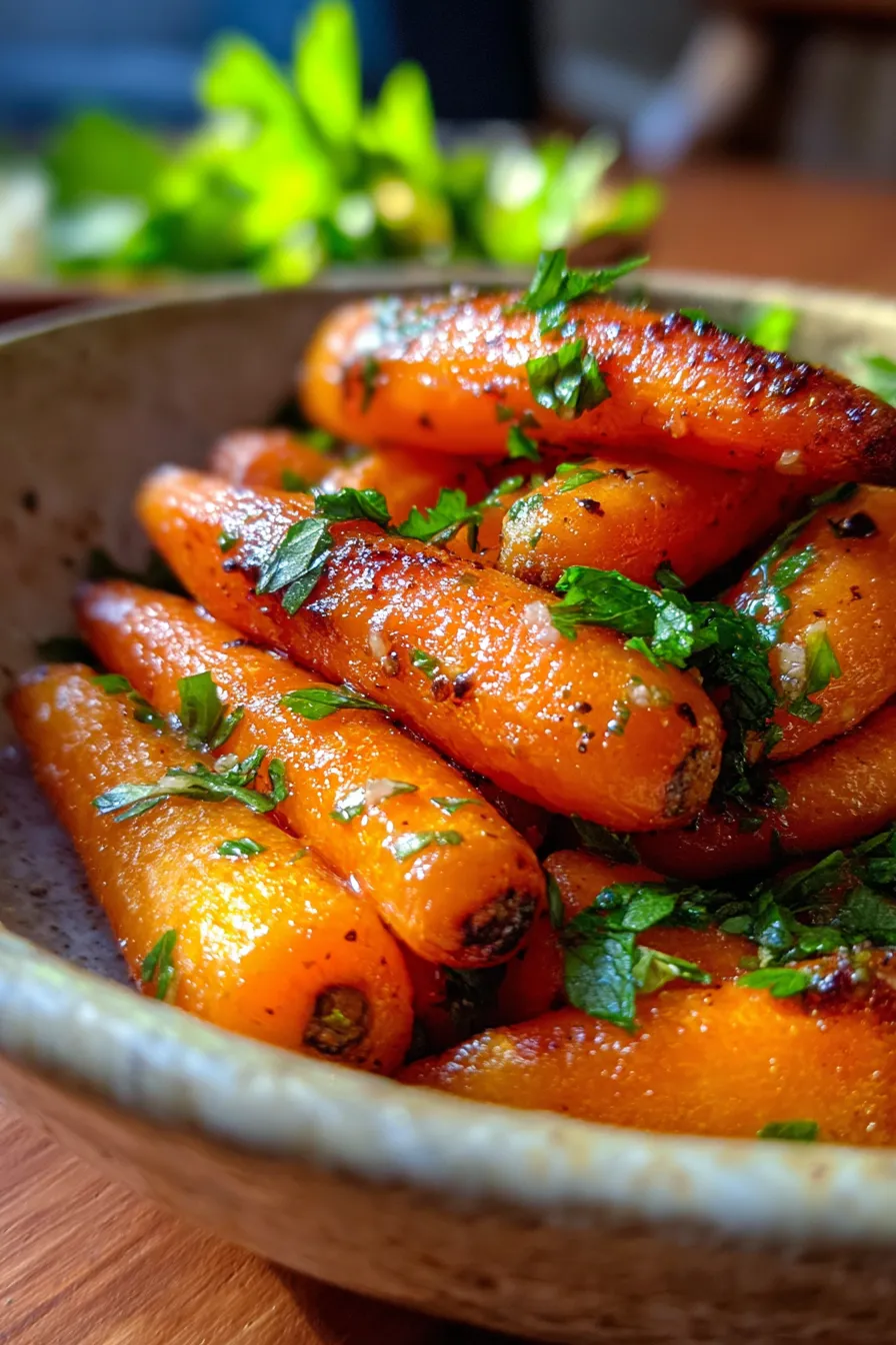Caramelized carrots-sweet-savory