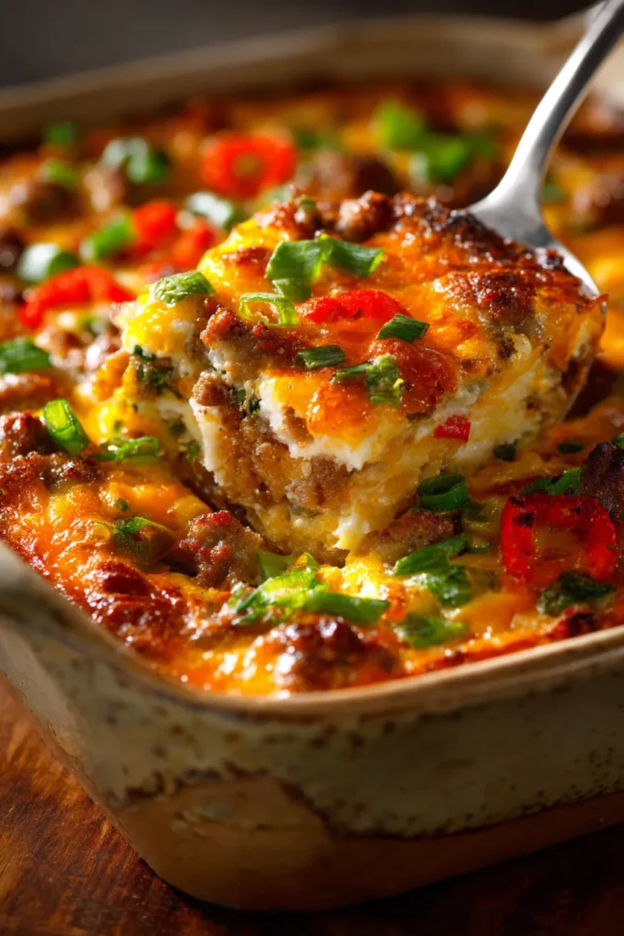 Best Ever Cheesy Potato Breakfast Casserole – Easy & Delicious!