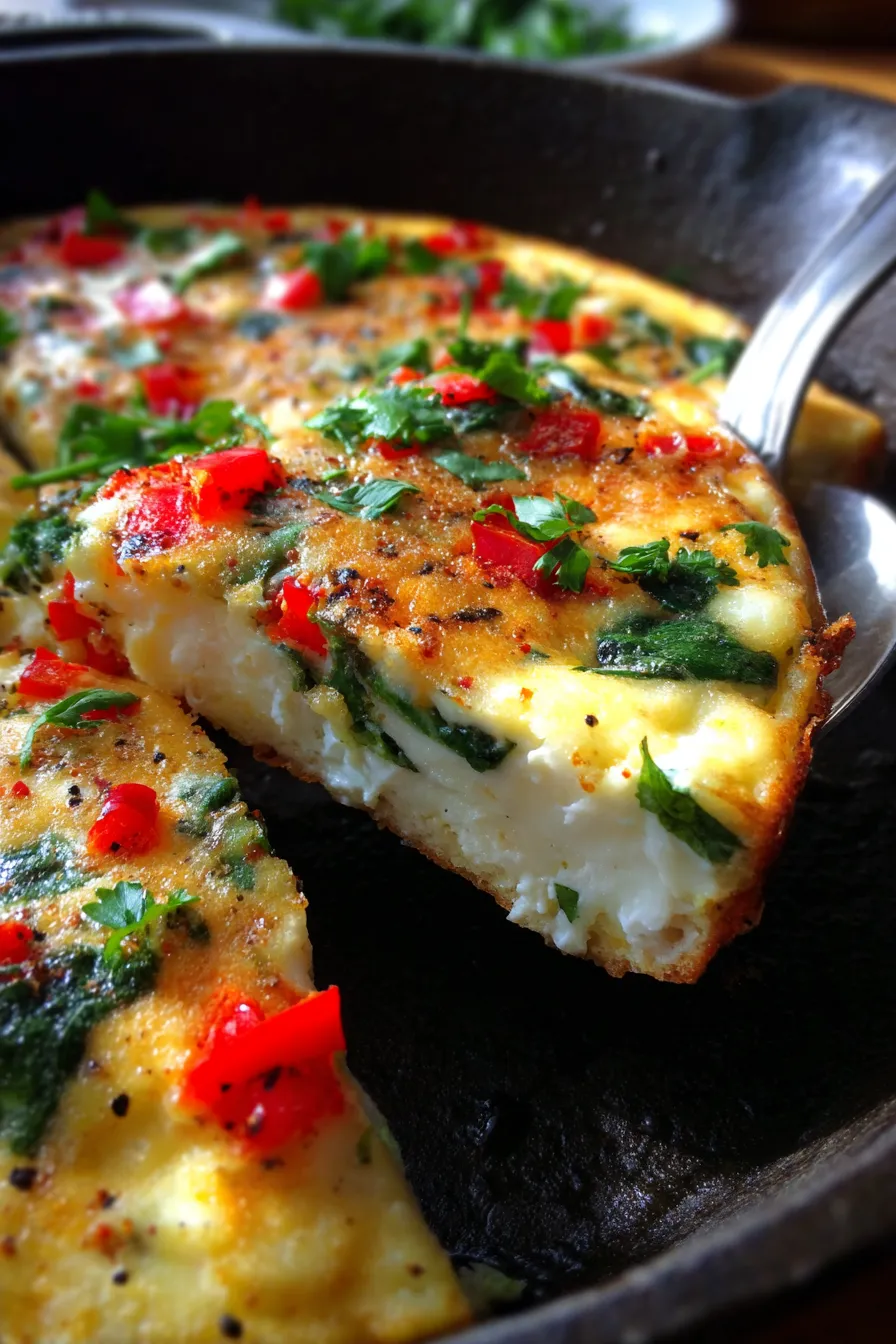 Clean Eating Frittata Slices Indian-served-platter