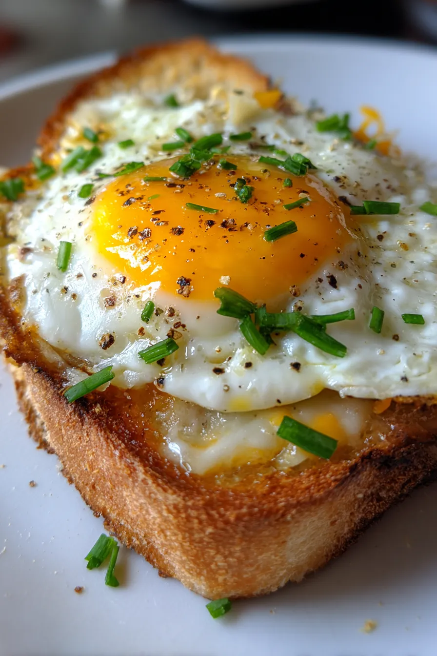 Easy Egg and Cheese Toasts-breakfast-stack