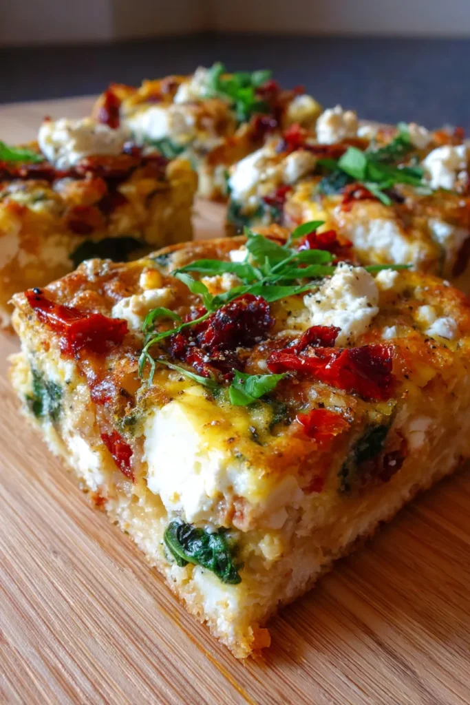 Easy Frittata Slices | Healthy Breakfast & Meal Prep
