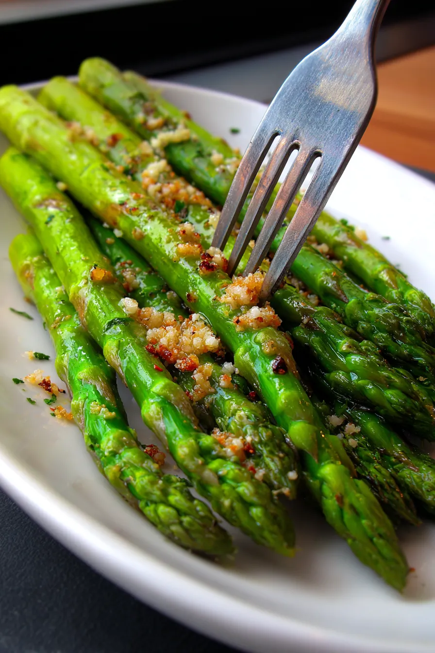 fresh asparagus-dinner-prep
