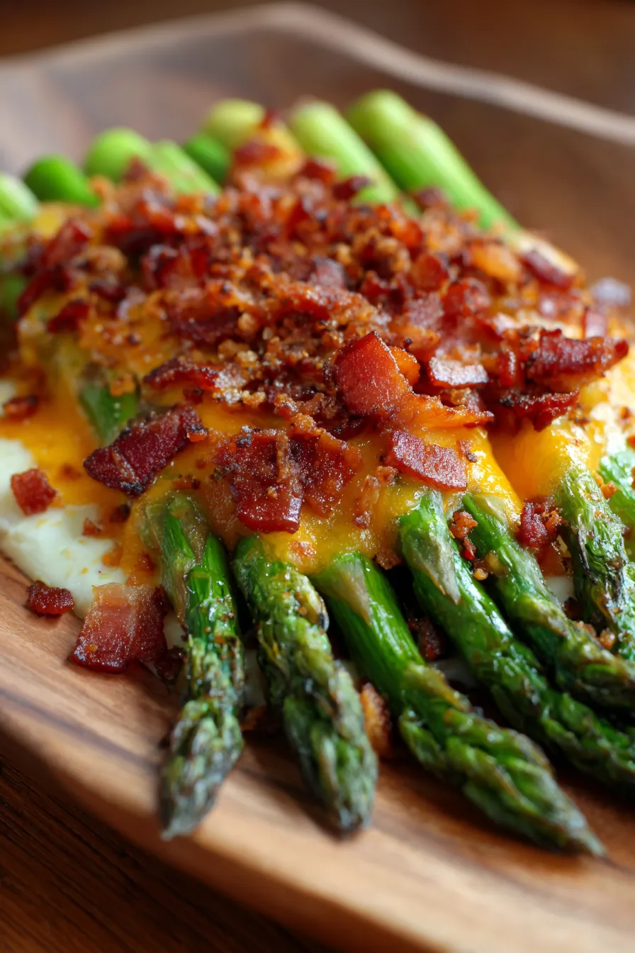 Fresh asparagus raw ingredients prep