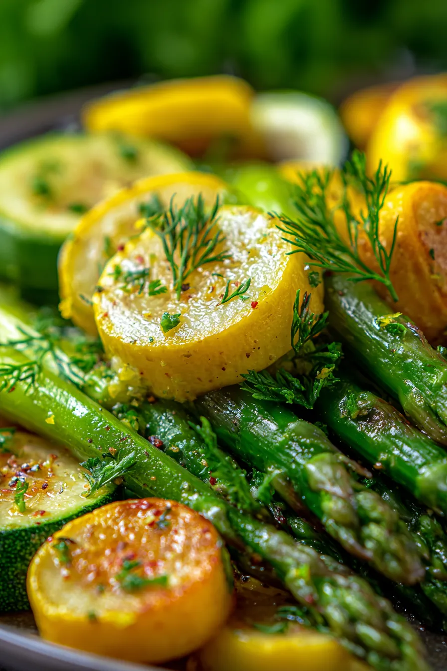 healthy asparagus zucchini squash-texture-closeup