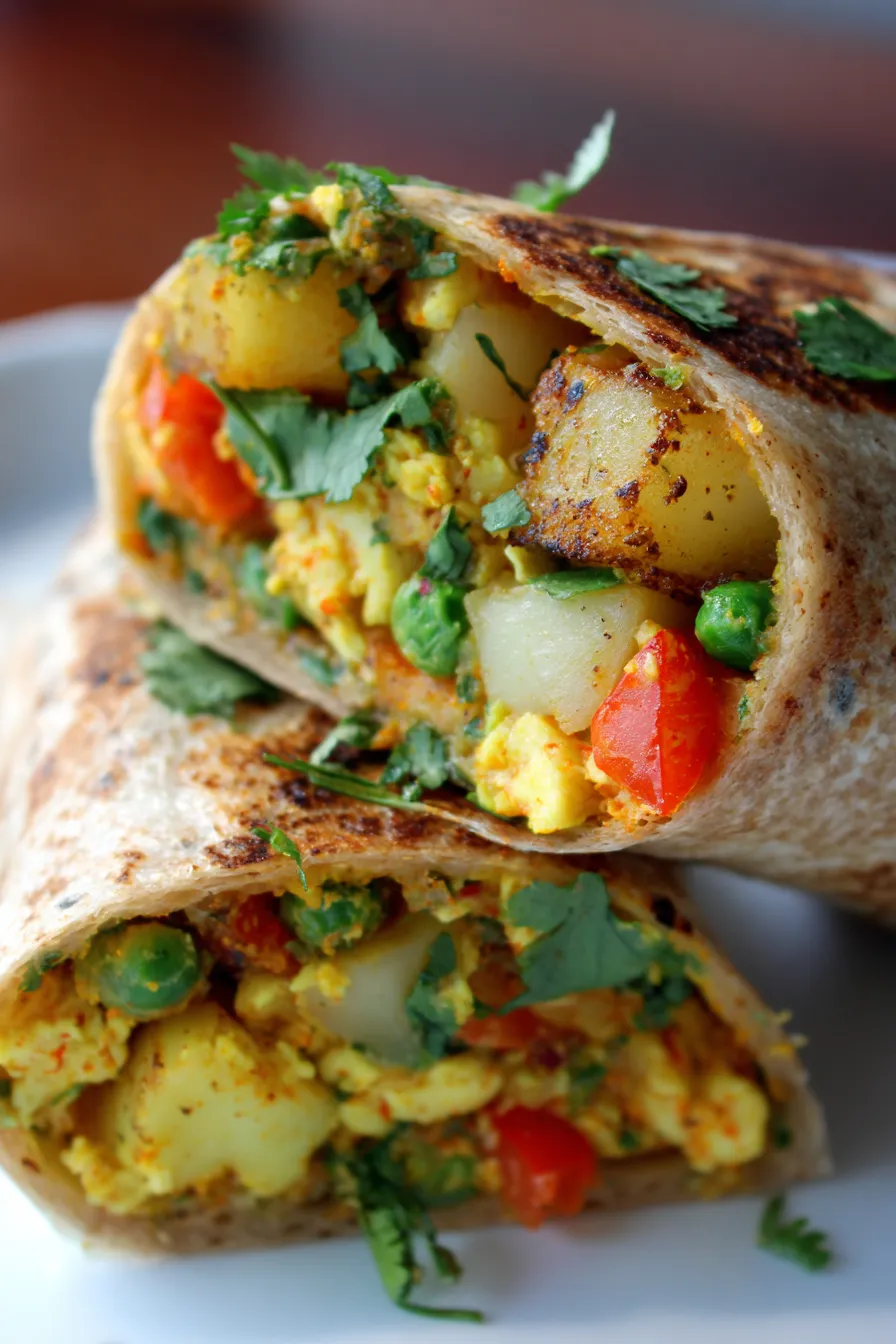 Indian Breakfast Burrito-cross_section-texture