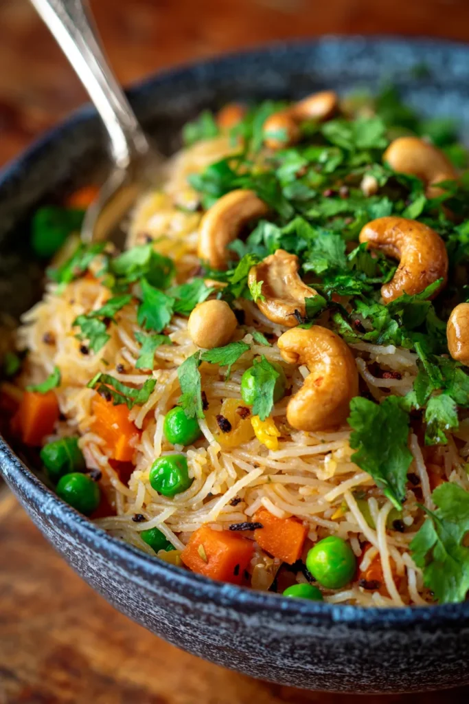 Instant Semiya Upma: High Protein Indian Breakfast Recipe