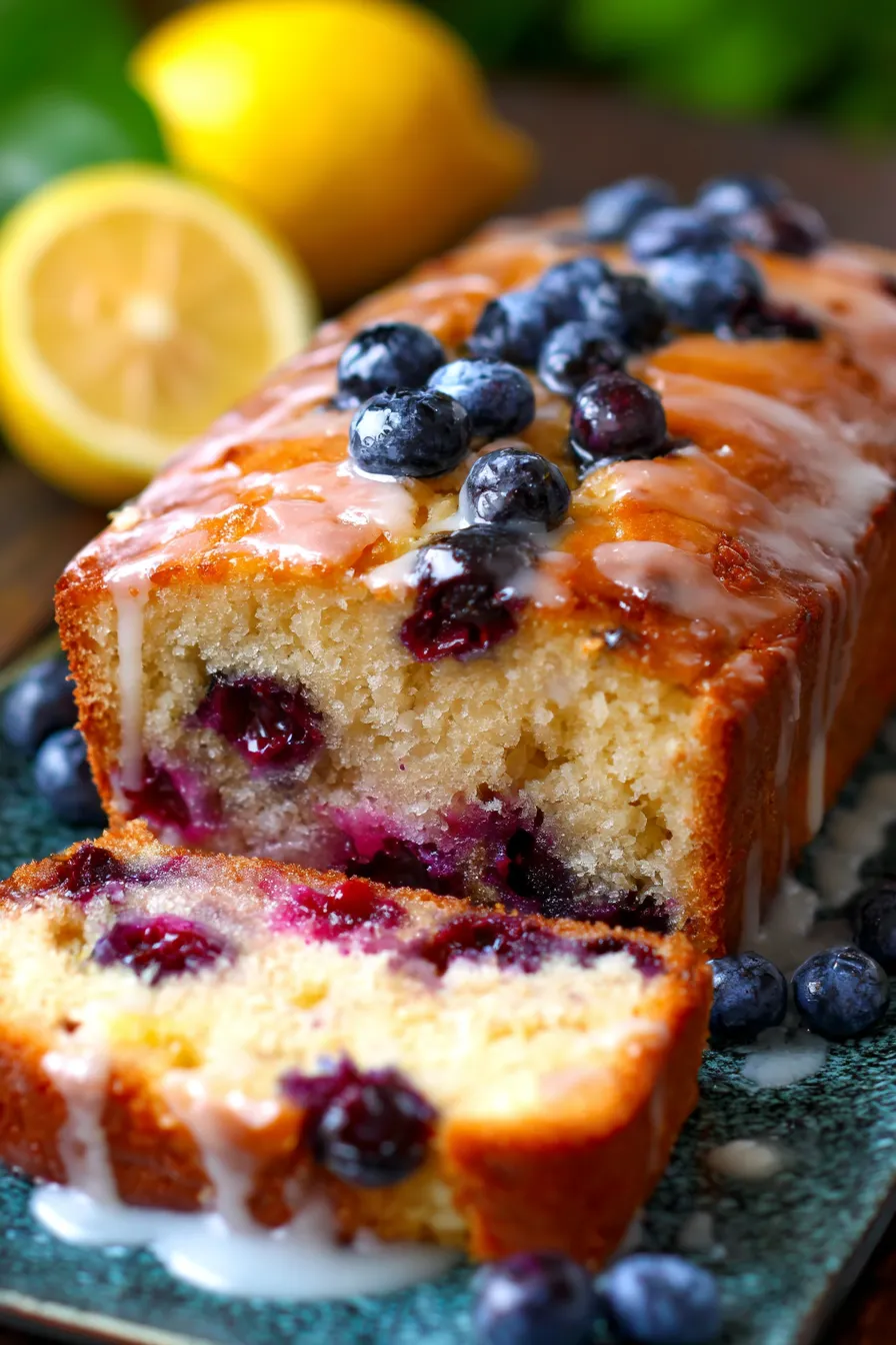 Lemon Blueberry Yogurt Loaf-ingredients-bowl