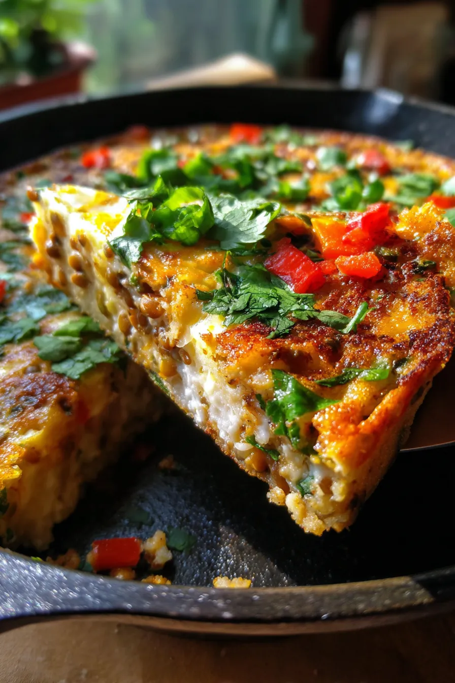 Pesarattu Casserole fresh ingredients prep