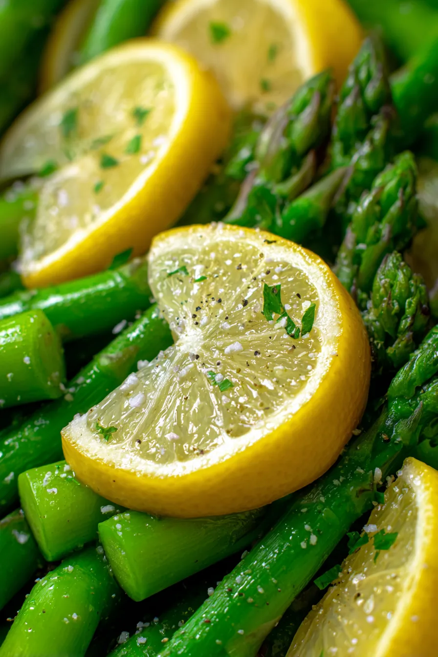Quick and Easy Stovetop Asparagus-pan-overhead