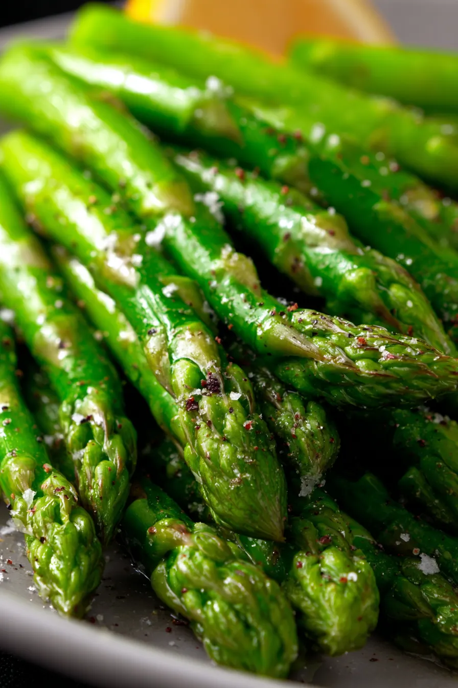 Quick and Easy Stovetop Asparagus-serving-dish