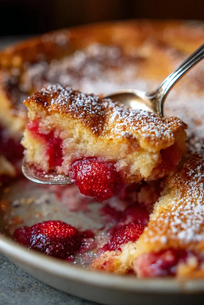 Rhubarb Pudding Cake: The BEST Sweet & Tangy Spring Dessert
